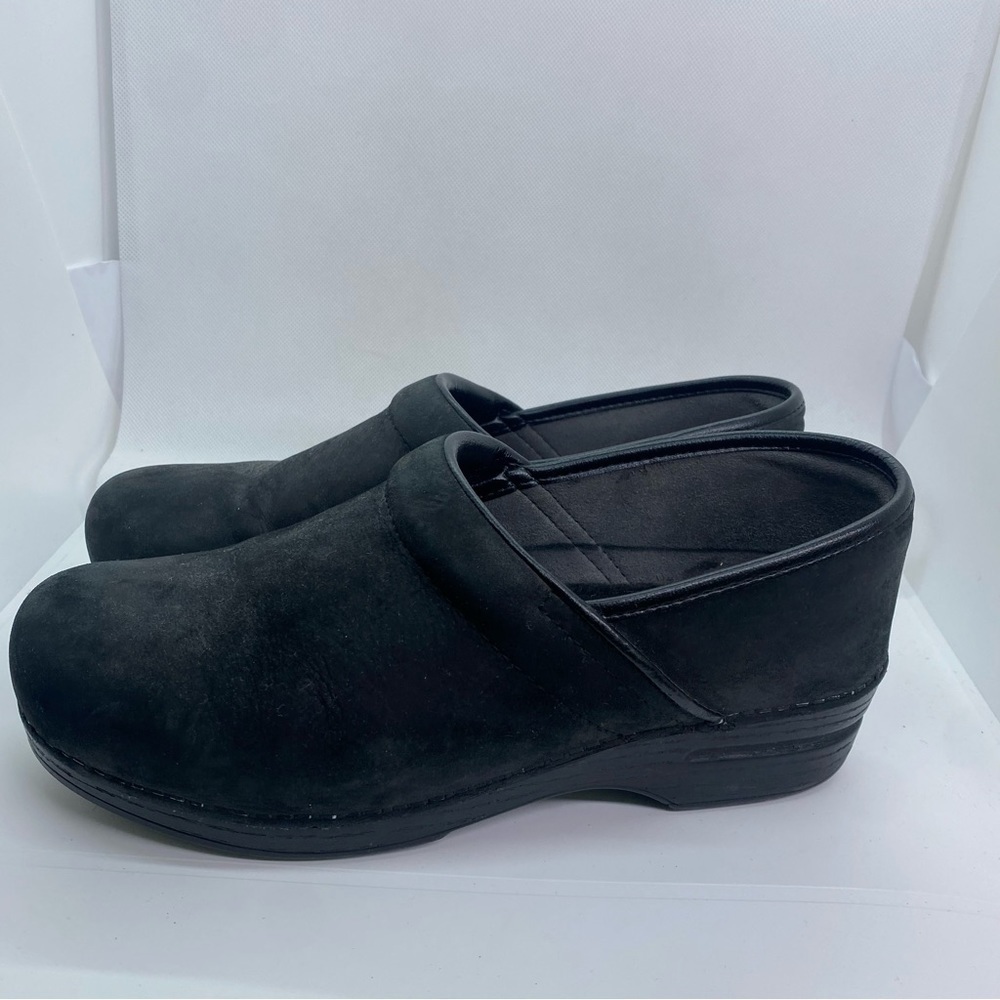 Dansko Black Matte Nursing Clogs - image 3